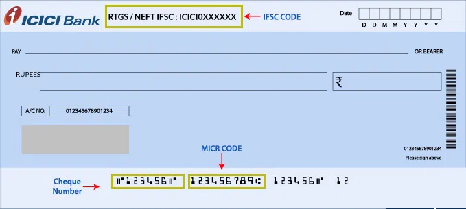 Find IFSC Code From Bank Cheque Book