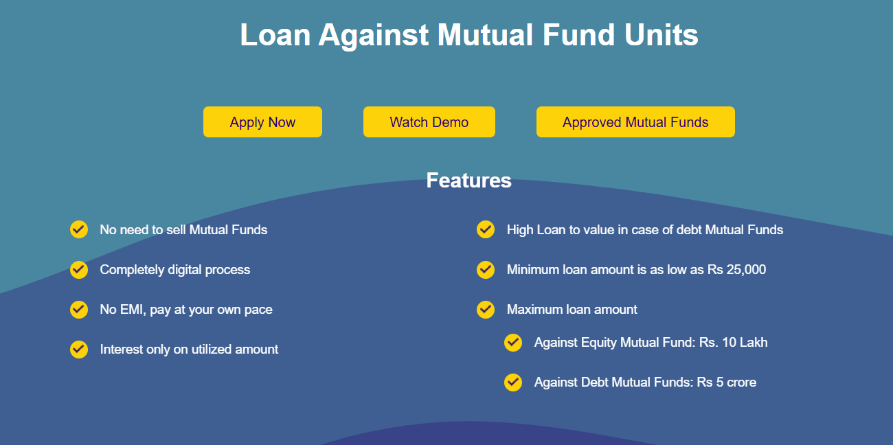 Loan Against Mutual Fund Units