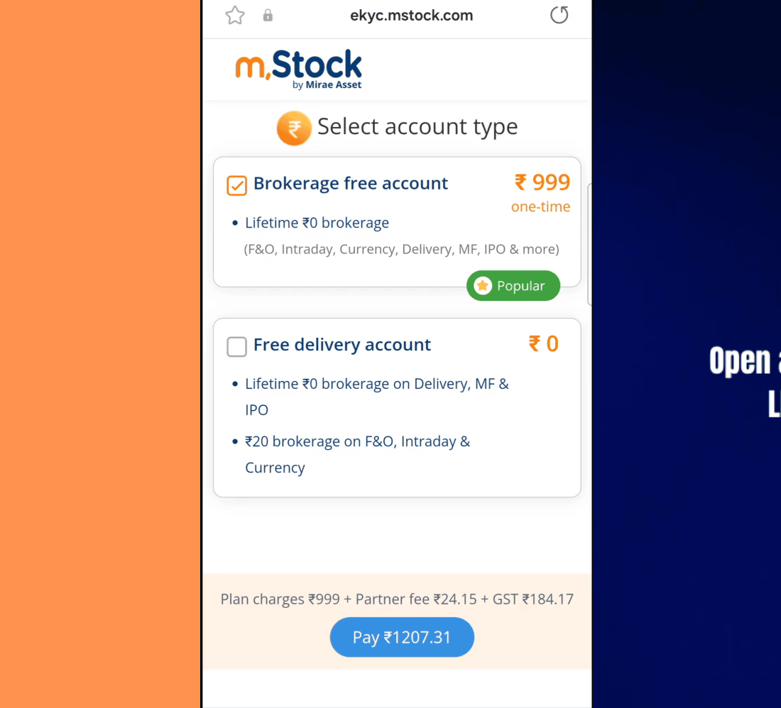 How to Open a Demat Account Online in mStock App