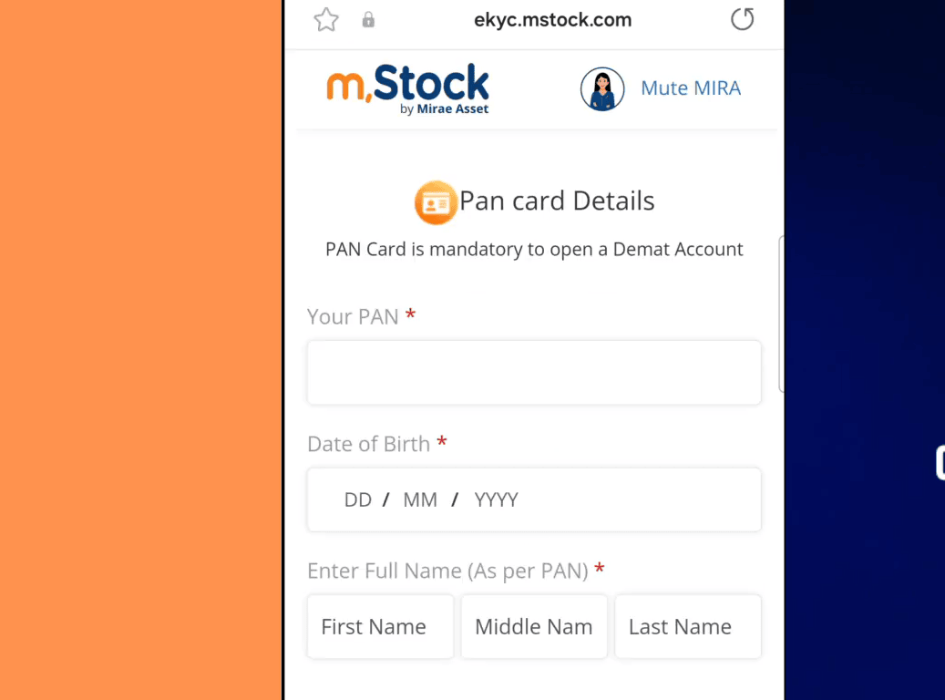 M Stock Account Opening