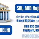 SBI ADB Najafgarh Branch IFSC Code