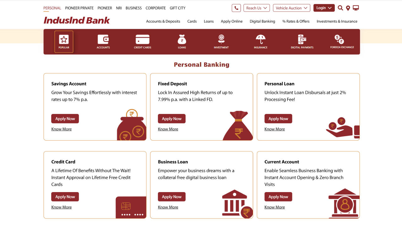 IndusInd Bank IFSC Code INDB0000099